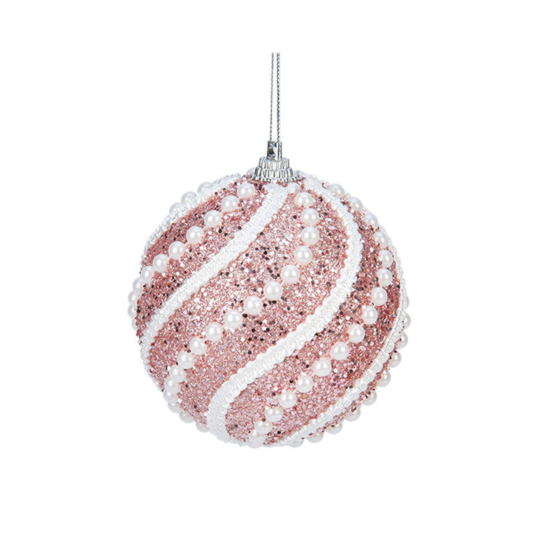 Sequin Shatterproof Christmas Ball Ornaments