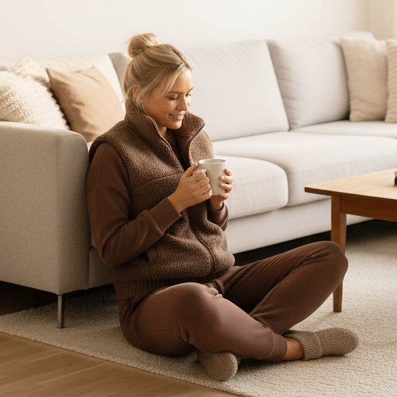 Your New Go-To Winter Outfit – 3-Piece Warm Knit Lounge Set That Keeps You Cozy, Chic & Confident All Day ❄️