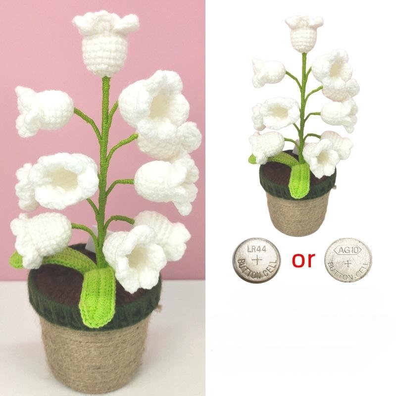 ✨LAST DAY PROMOTION - 50%OFF✨Lily Glow Crochet Lamp