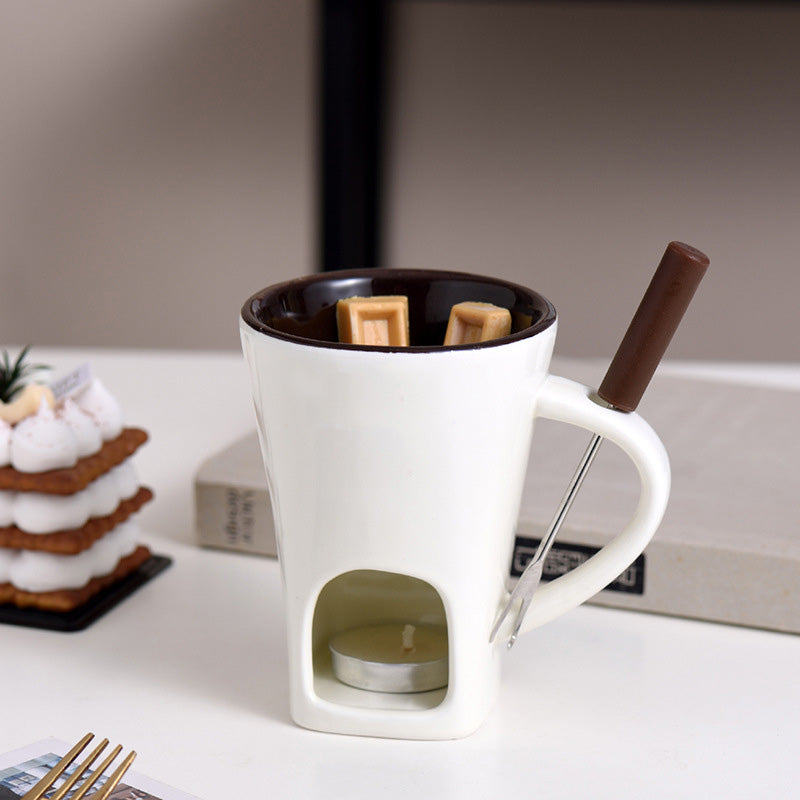 Ceramic Chocolate Fondue Mug