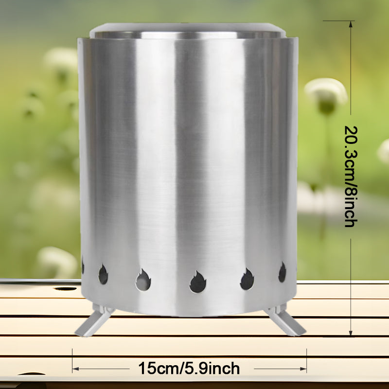 Outdoor Wood Burning Portable Fire Pit