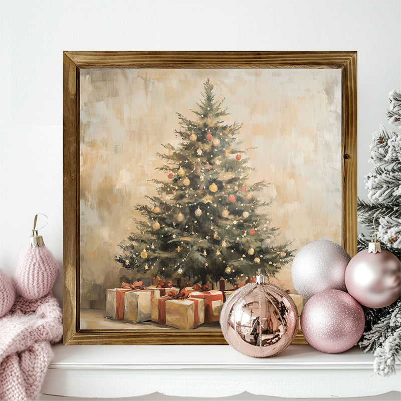20cm Framed Christmas Wall Art