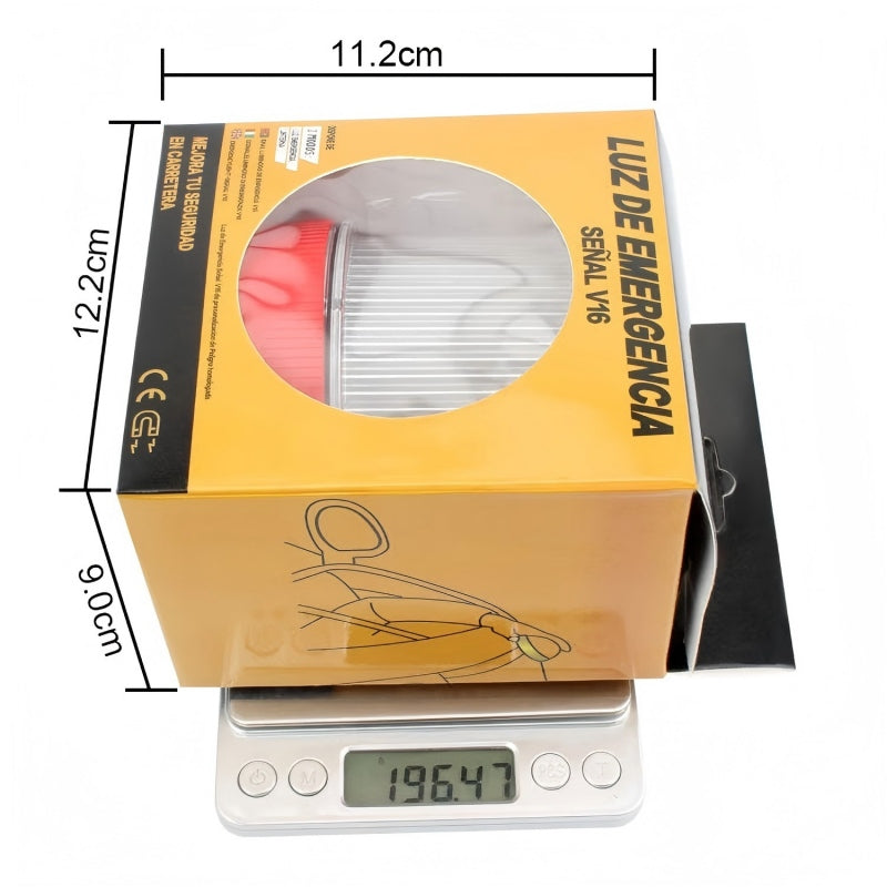 High-Visibility Car Roof Magnetic LED Emergency Light