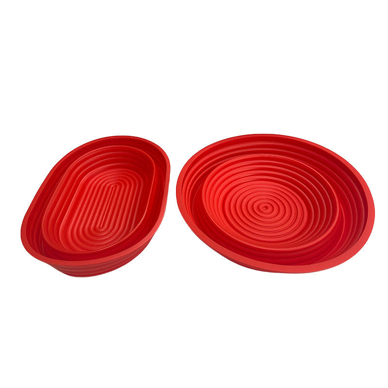 Collapsible Silicone Bread Proofing Basket