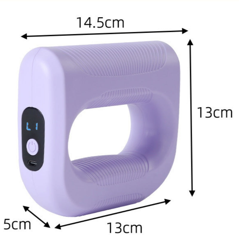 5-Speed Handheld Massager Ring with Adjustable Belt