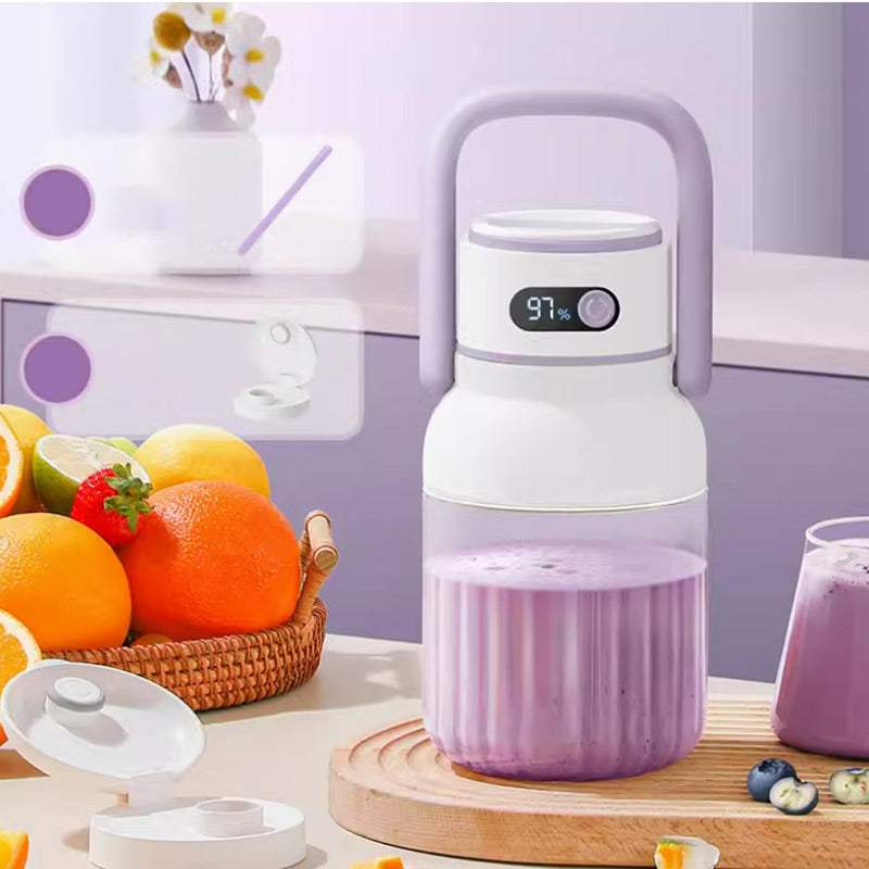 🍹Multifunctional Large Capacity Cordless Rechargeable Blender