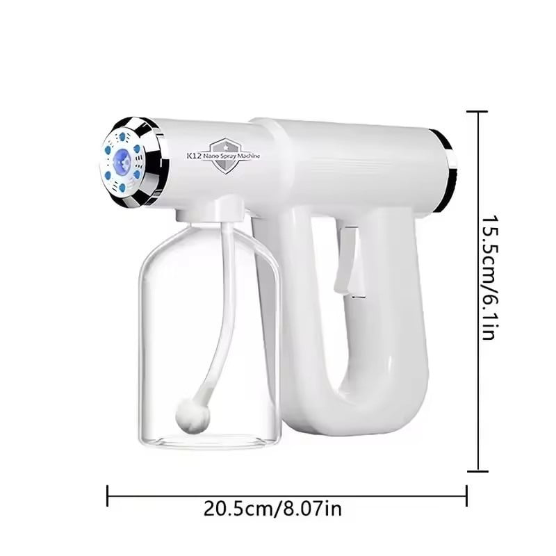 🔥2026 Hot Sale 50% OFF🔥Handheld Electric Nano Disinfection Spray with Blue Light