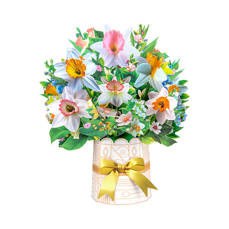 🔥Limited-time offer-3D Pop-Up Flower Bouquet Card
