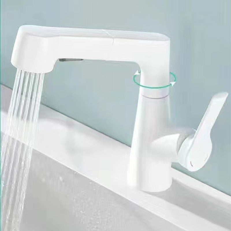 š„Hot Sale Offers-1 Hole Bathroom Faucet with Pull out Sprayer