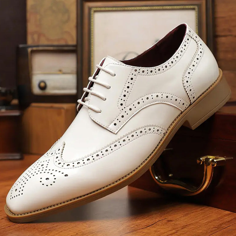 š„Limited-time offer-Men's Classic Wingtip Brogue Oxford Shoes