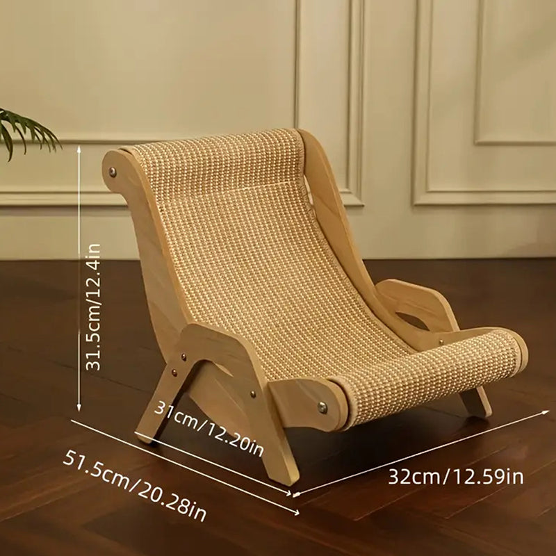 ✨ 2026 New Arrival | 2-in-1 Sisal Cat Scratcher Lounger | Space-Saving & Durable 🐱