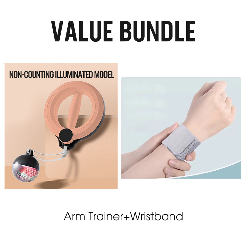 📢📢49% OFF !!!⏰360° Hand Crank Arm & Forearm Trainer with Smart Counter