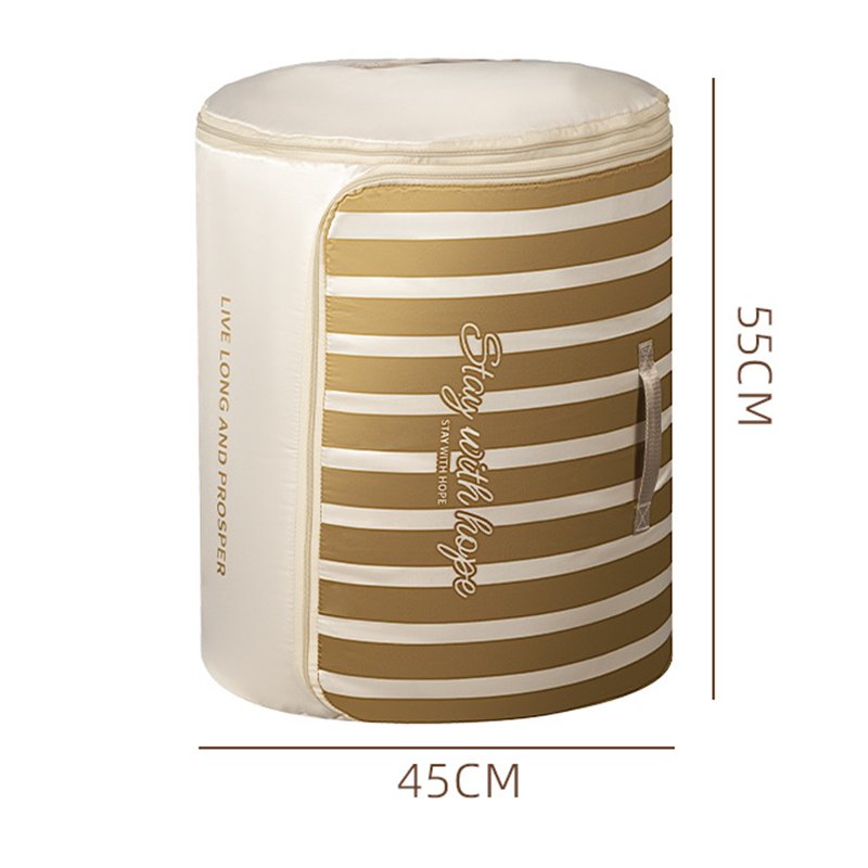 🔥Limited-time offer-Cylindrical Roll-Up Quilt Storage Bag with Zipper