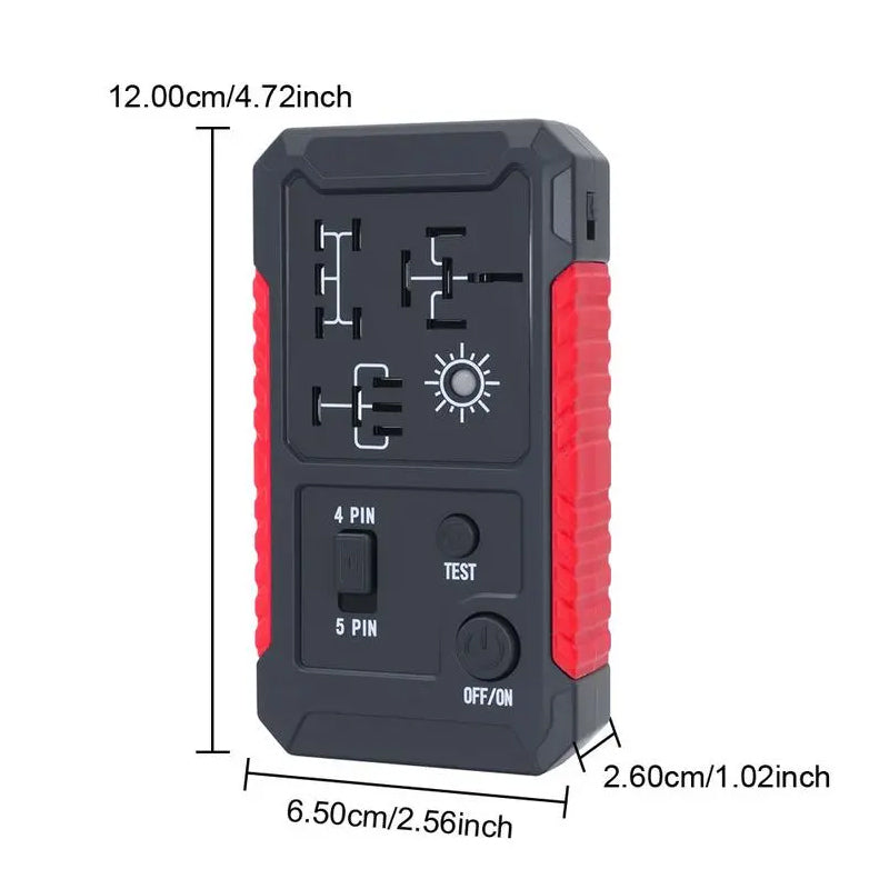 🔥2026 New Upgrade & Hot Sale🔥USB-C Car Relay Tester for 4/5 Pin Relays