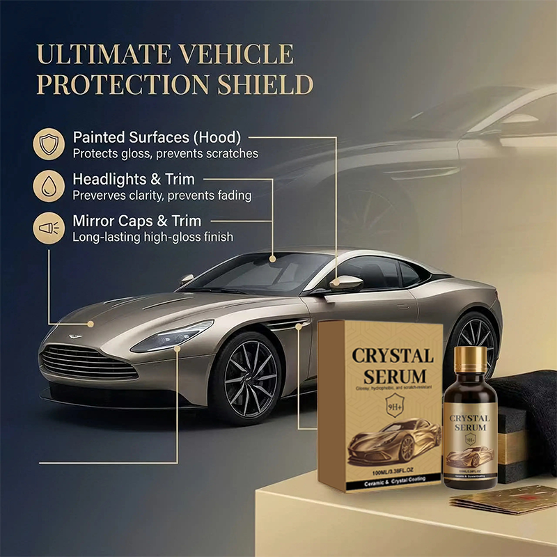 🔥Limited-time offer-Ceramic Car Coating Kit - Crystal Serum