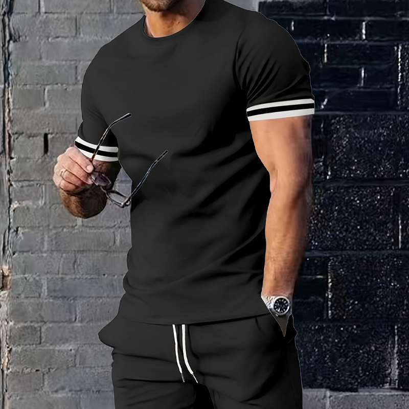 🥳2026 HOT SALE🥳💞50% OFF NOW!🔥Casual Short Sleeve T-Shirt & Shorts Set