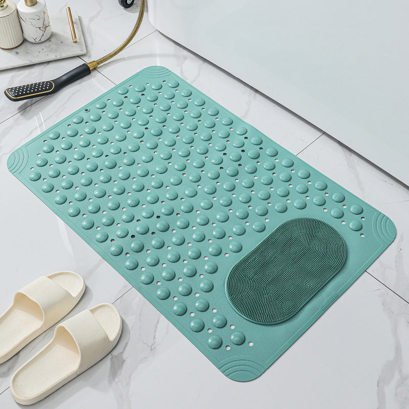 🔥Limited-time offer-Bathroom Non Slip Massage Mat with Suction Cups and Drain Holes