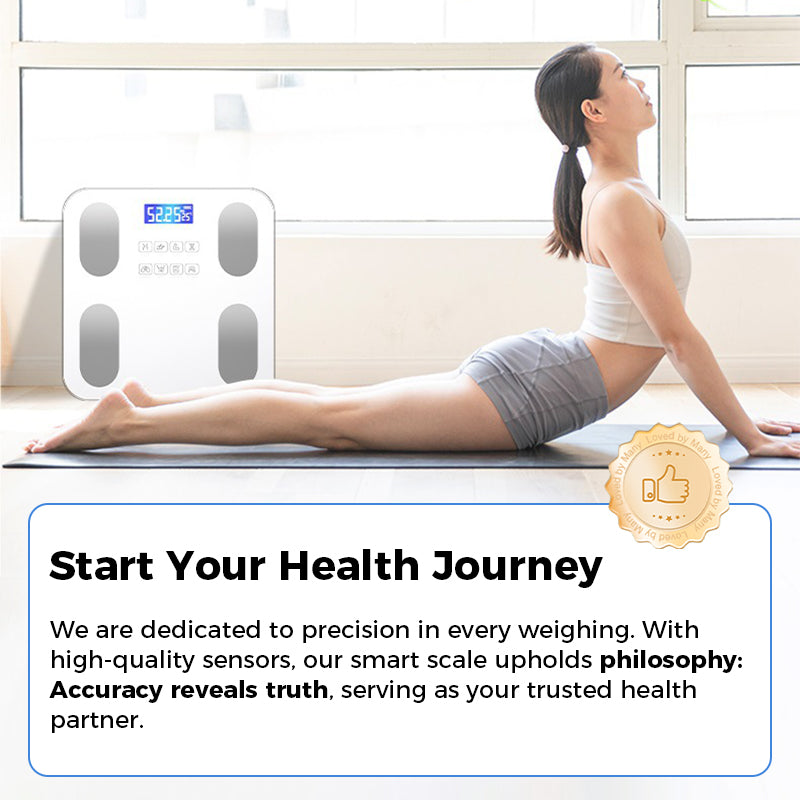 Smart Body Fat Scale with LCD Display