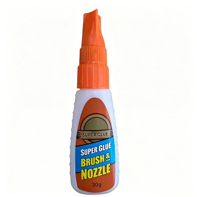 Multi-Purpose Super Glue with Brush & Nozzle Applicator