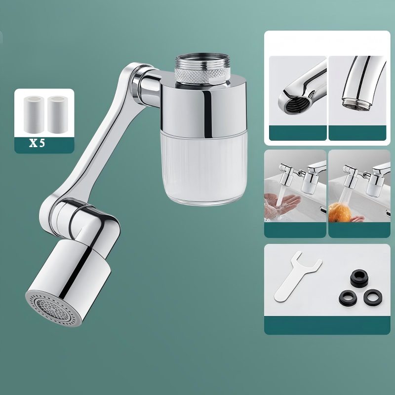 1080° Rotating Faucet Extender Aerator