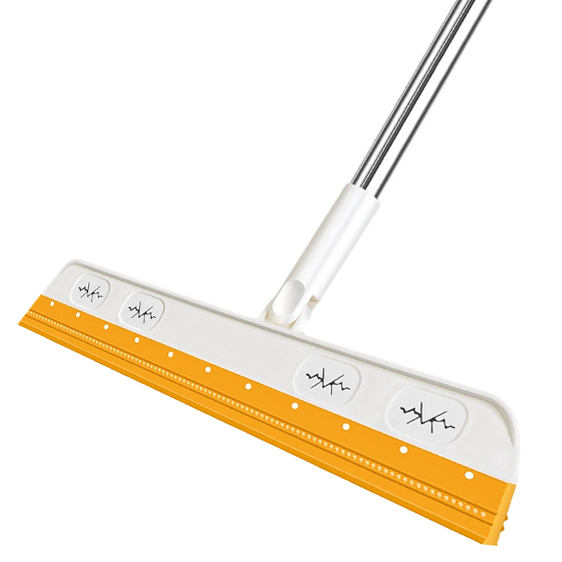 ⌛Limited-time offer-Rotating Silicone Floor Squeegee Broom