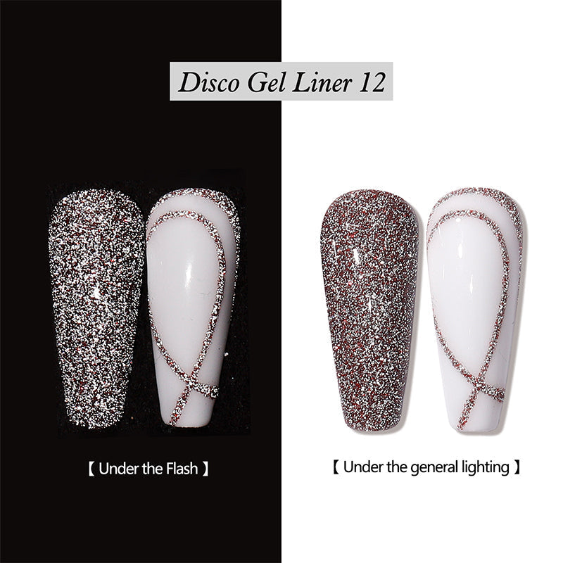 ๐
50% OFF FLASH SALE | Reflective Glitter Gel Nail Polish Liner