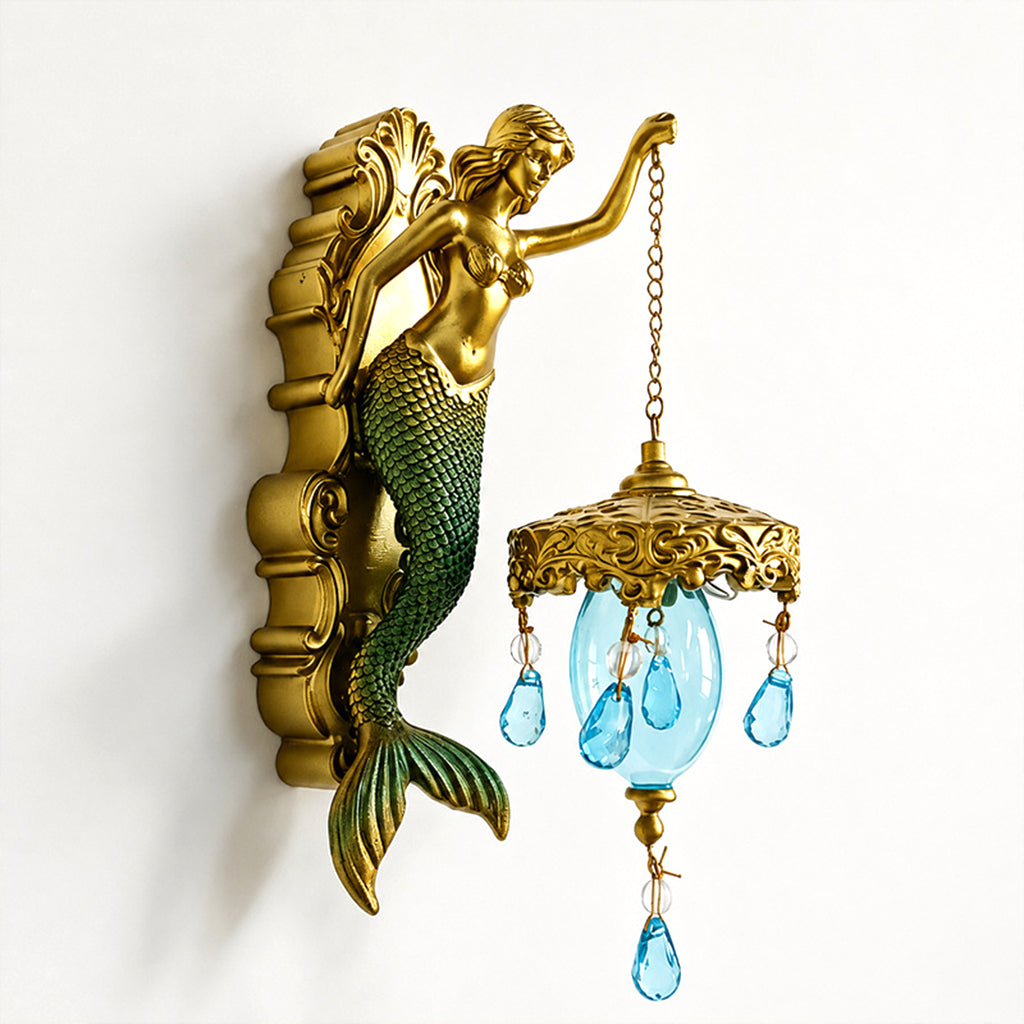 ๐งโโ๏ธ Vintage Mermaid Wall Sconce ๐๏ธ For indoor and outdoor use