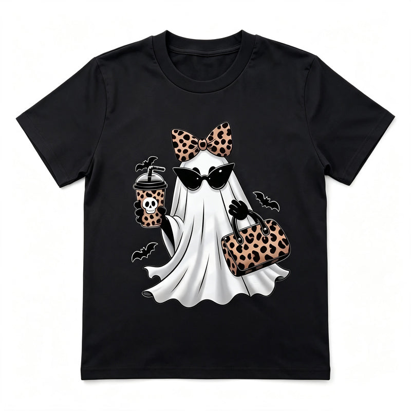 ๐๐ Women's Halloween Graphic Tee | Cute Spooky Short Sleeve T-Shirt for Fall, Pumpkin Season & Casual Everyday Style