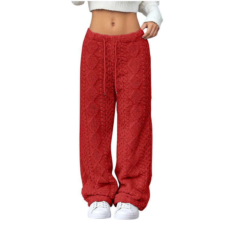 🍁New Fall Collection-Women's Casual Straight-Leg Drawstring Pants