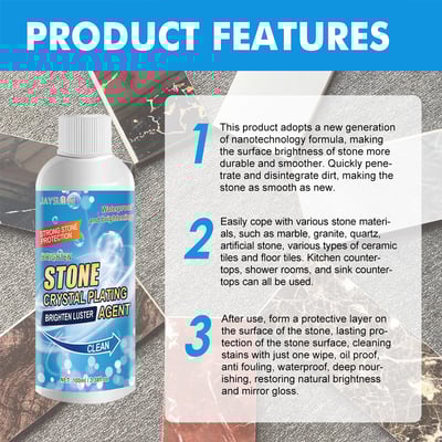 🔥Buy 2 Free 1🔥Stone Stain Remover Cleaner