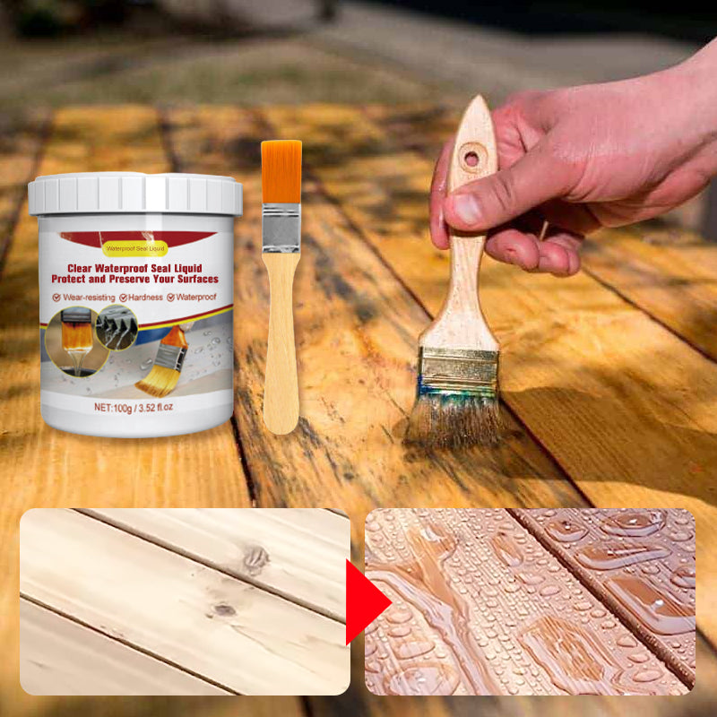 🎄2023-Christmas Hot Sale🎄Clear Waterproof Seal Liquid