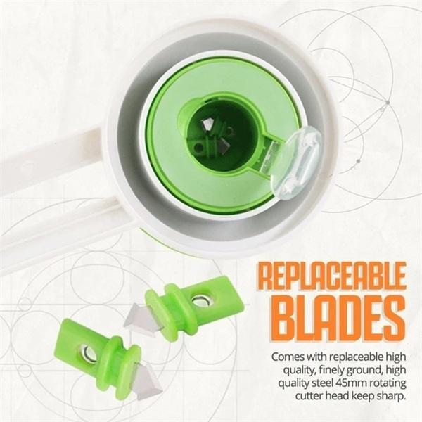 Perfect Circle Shape Cutter (Green or Orange Random)