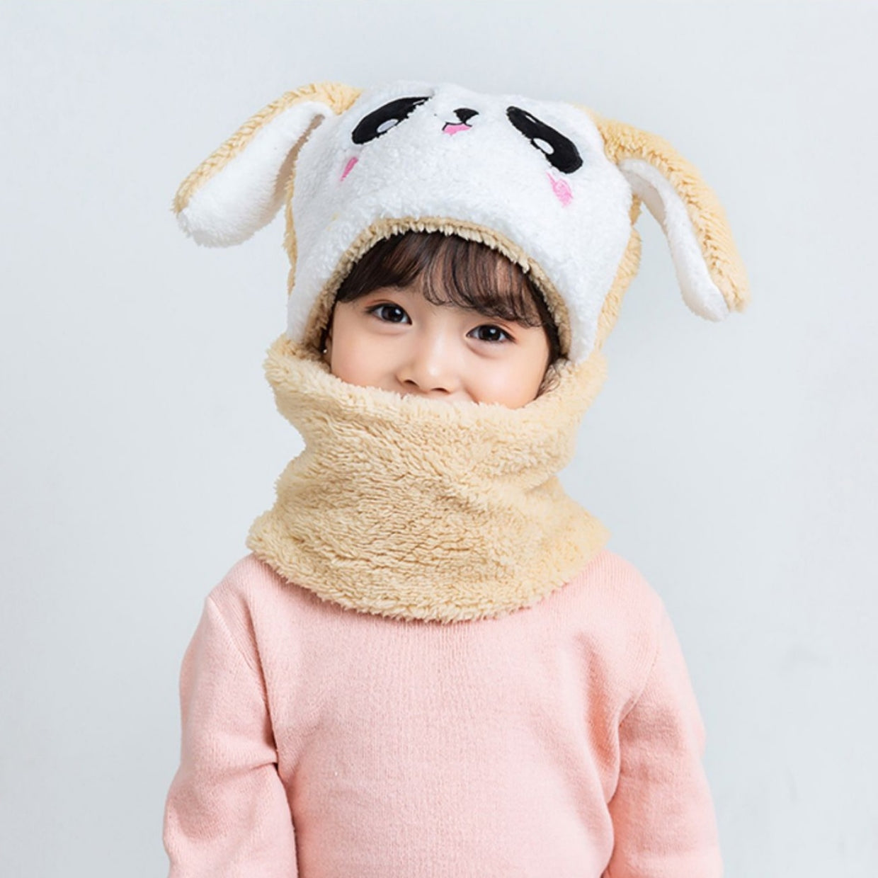 Warm Gift - Winter One-Piece Cute Warm Windproof Children's Hat