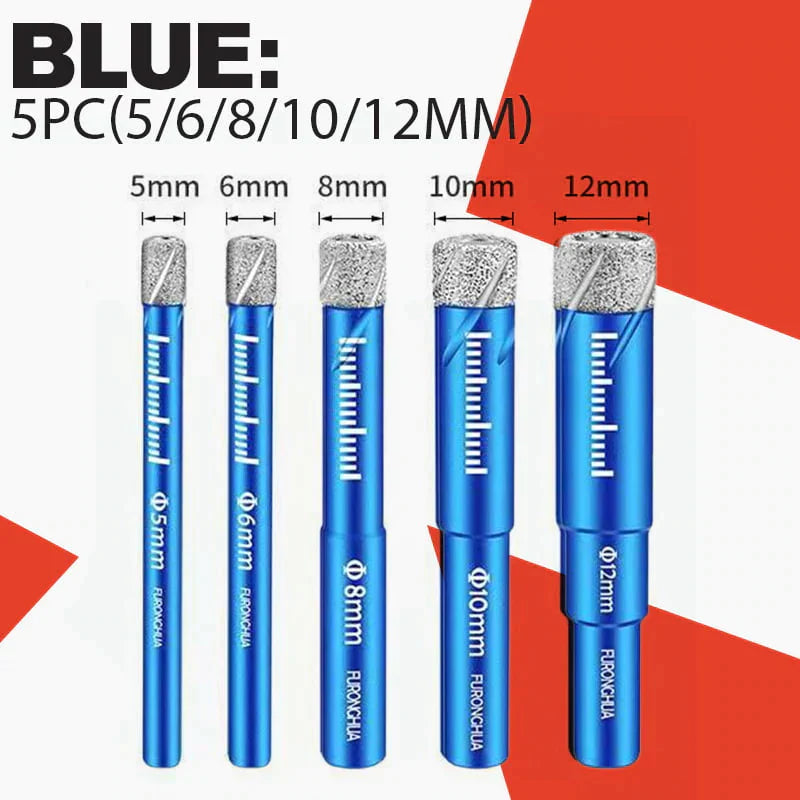 Brazed Dry Drill Hole Drill Bits