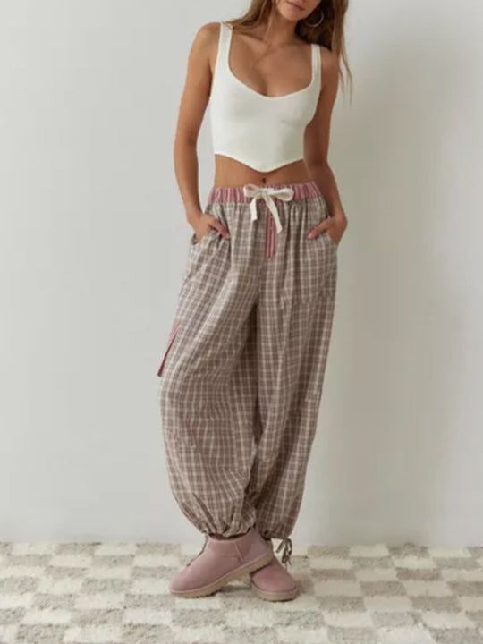 🎄KRISTMAS STOR SALG - Pink loose pyjama set (BUY 2 FREE SHIPPING)