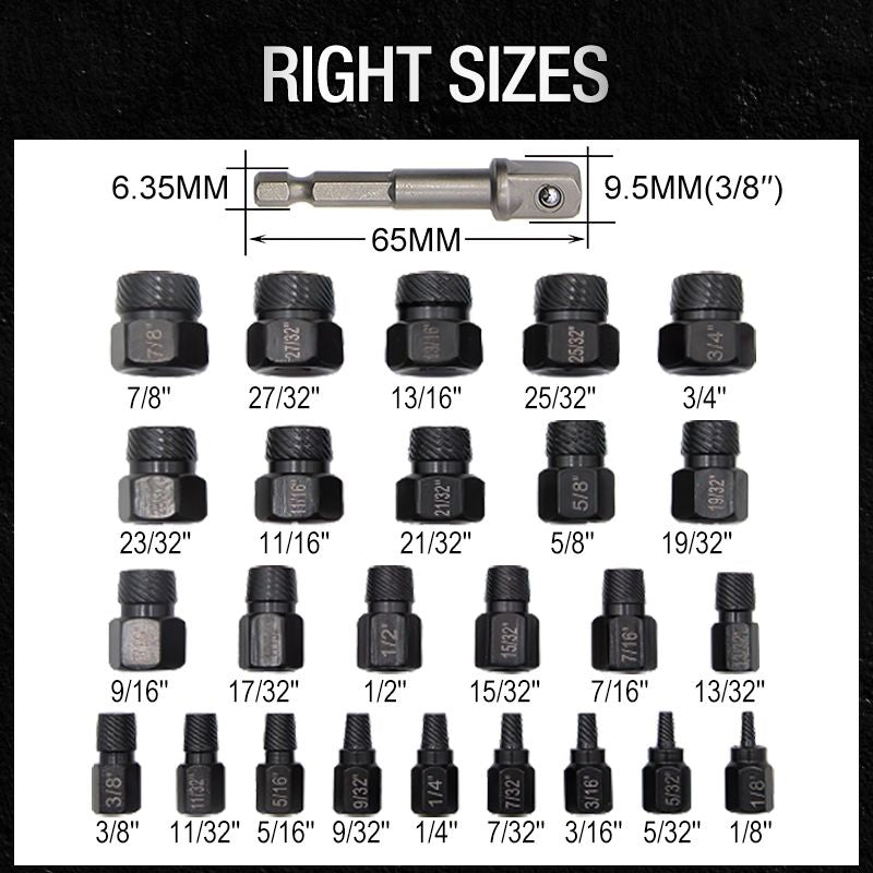 📦free shipping  🔩Screw and Bolt Extractor Set