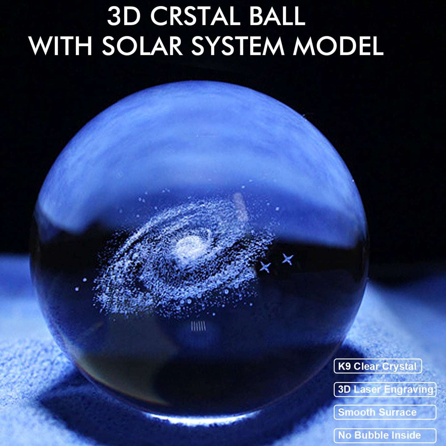 🔥Hot Sale NOW🔥3D Planet Crystal Ball (Great Sale⛄BUY 2 Get 5% OFF)