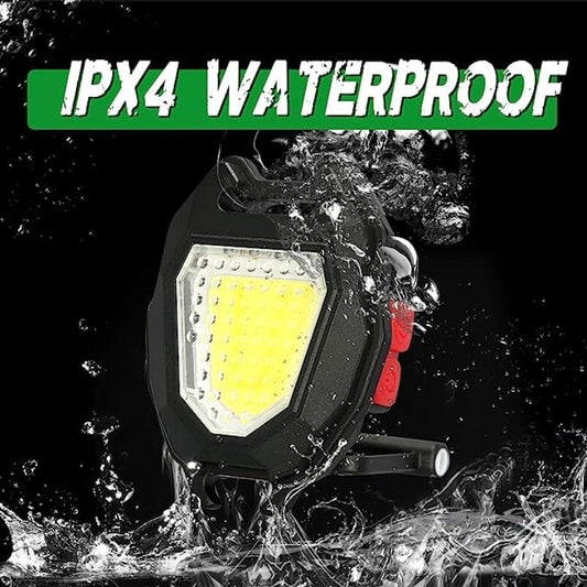 💥The ultimate tool for outdoor use: COB keychain light