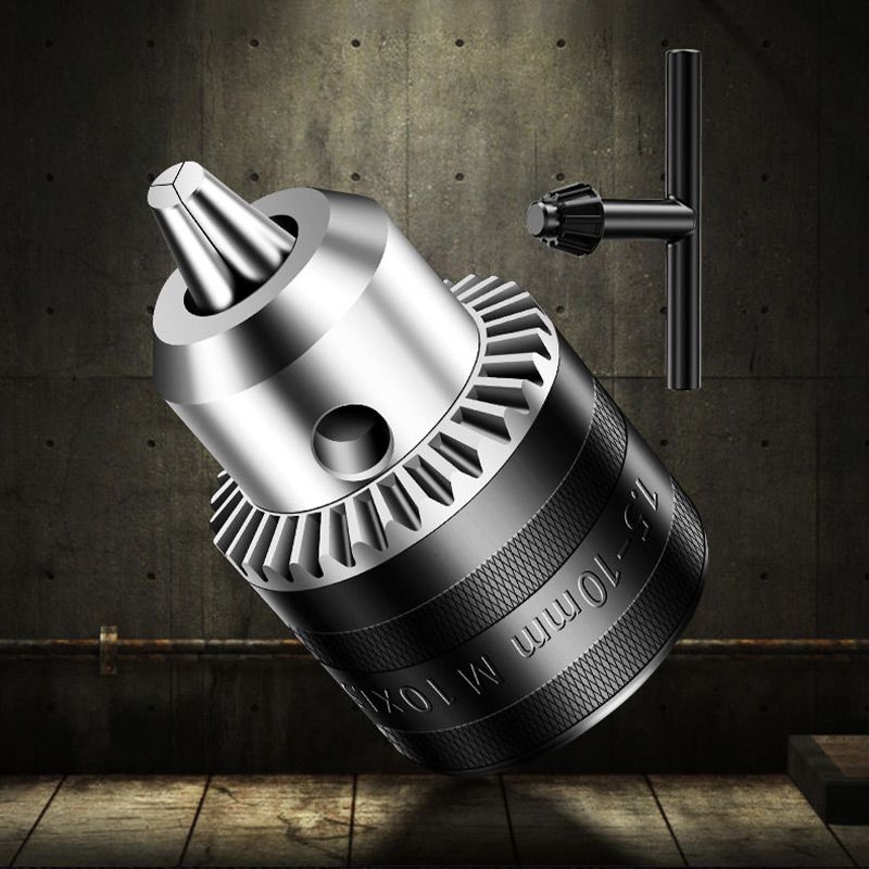 Pousbo® Electric Wrench Manual Drill Chuck with Key