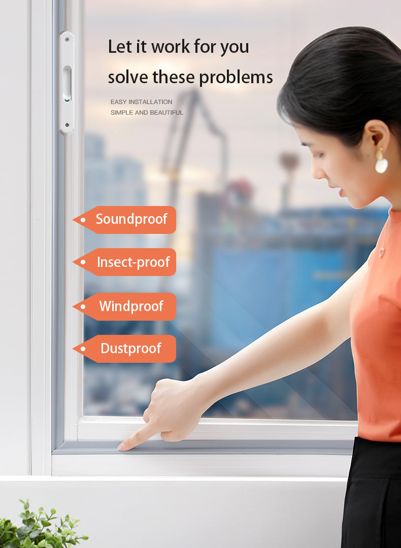 🔥Hot Sale-50% Off🔥Typared Self Adhesive Window Gap Sealing Strip✨