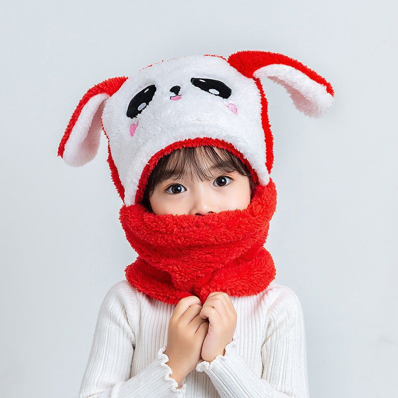Warm Gift - Winter One-Piece Cute Warm Windproof Children's Hat