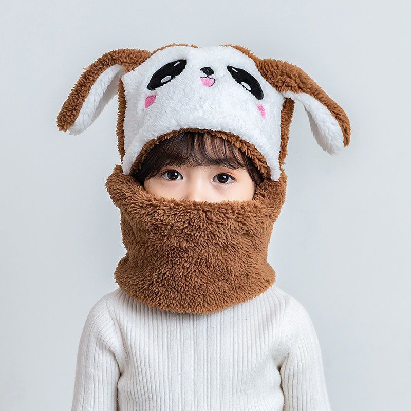 Warm Gift - Winter One-Piece Cute Warm Windproof Children's Hat