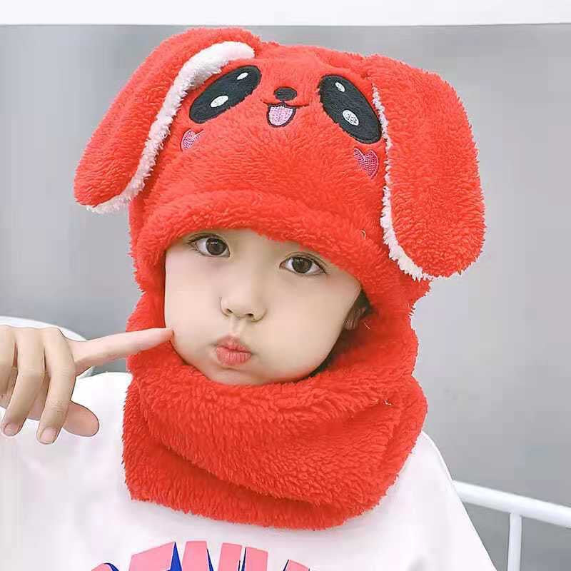 Warm Gift - Winter One-Piece Cute Warm Windproof Children's Hat