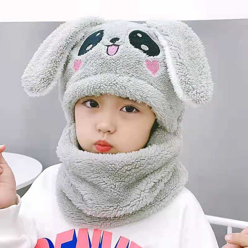 Warm Gift - Winter One-Piece Cute Warm Windproof Children's Hat
