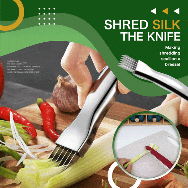 🔥Buy 1 get 1 free🔥Shred Silk The Knife(Stainless Steel)