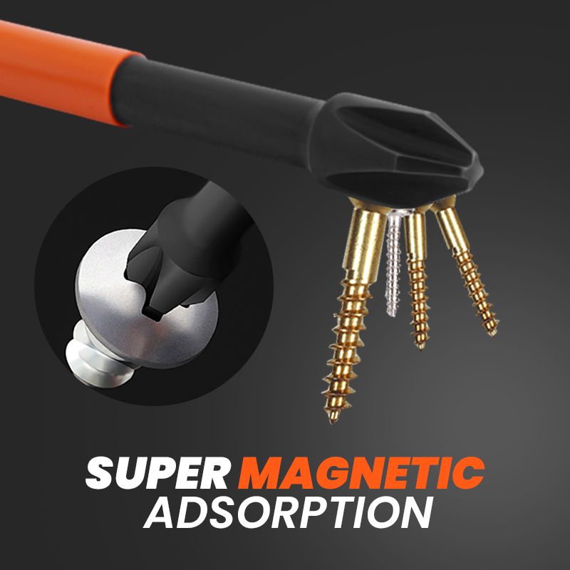 🔥Hot sale🔥Magnetic Cross Impact Screwdriver Bits Set