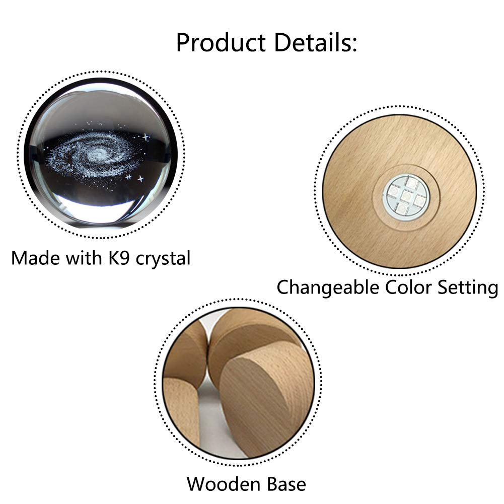 🔥Hot Sale NOW🔥3D Planet Crystal Ball (Great Sale⛄BUY 2 Get 5% OFF)