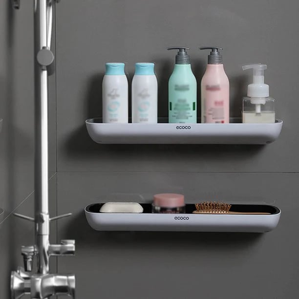 ✨Best Gift - No-Drill Bathroom Storage Shelf