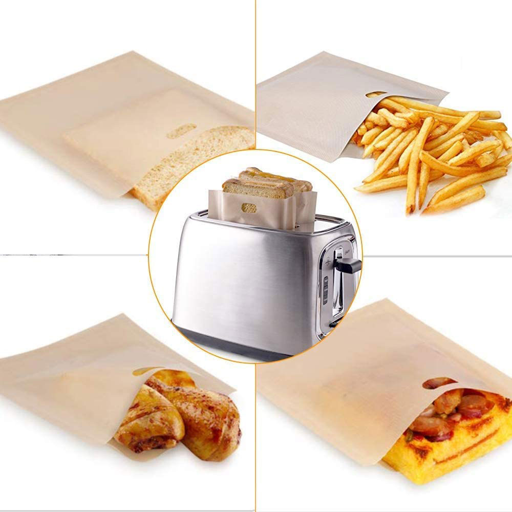 Heat Resistant Non Stick Reusable Toaster Bags