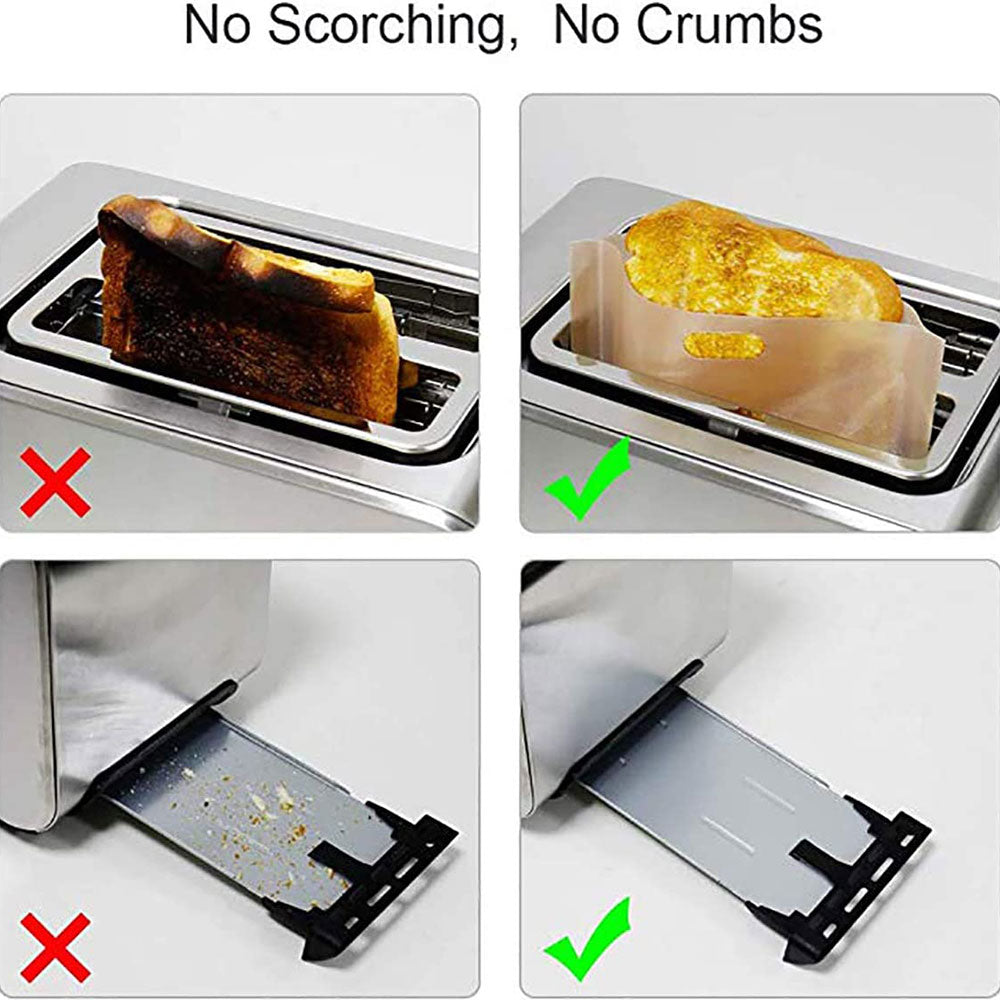 Heat Resistant Non Stick Reusable Toaster Bags